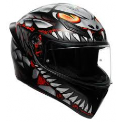AGV ķivere K1 S Lyzard matt black/red/grey 