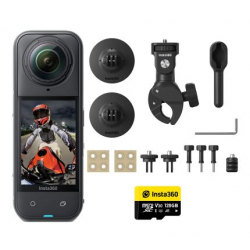 Insta360 X5 kamera (Motociklu Komplekts)
