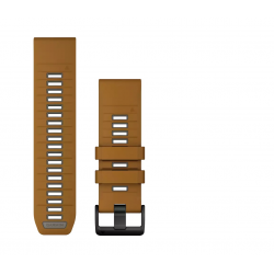 GARMIN siksna pulkstenim Quickfit 26mm Silicone brown/grey