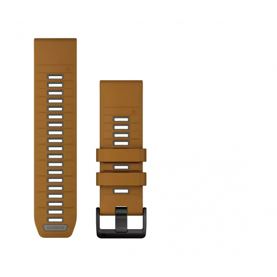 GARMIN siksna pulkstenim Quickfit 26mm Silicone brown/grey