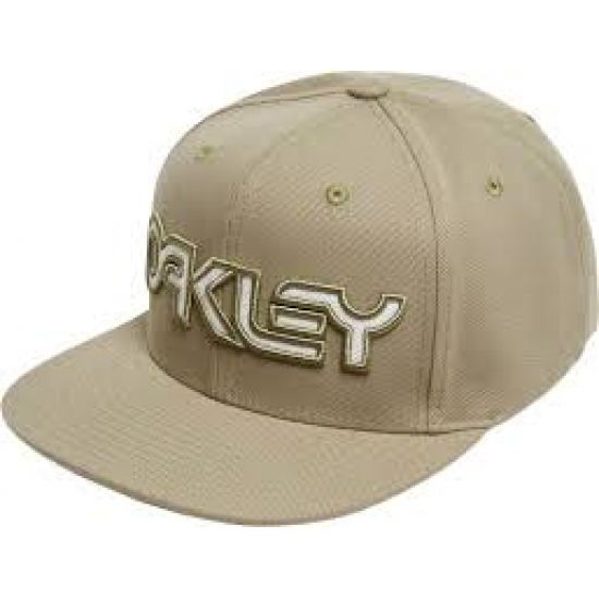 OAKLEY cepure ar nagu Mashed B1B FB pebble/white