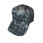 ACERBIS cepure ar nagu SP Club Fancy black/grey