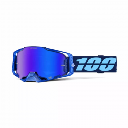 100% brilles Armega Hiper Coupe blue w/mirror blue