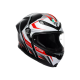 AGV ķivere K6 S Karve matt black/white/red 