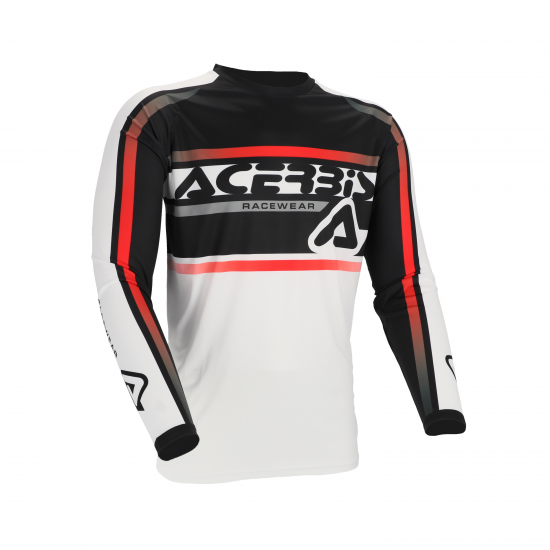 ACERBIS džersija MX Linear Lugo white/black 