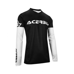 ACERBIS džersija MX J Track Inc. 2.0 black/white 