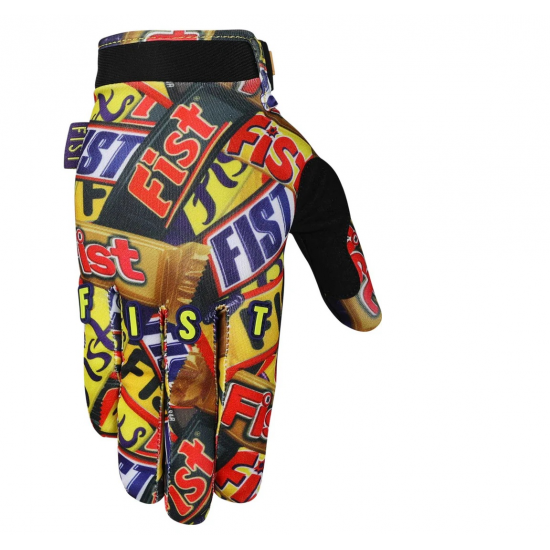 FIST cimdi Strapped Chockies yellow/multi 