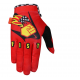 FIST cimdi Strapped Pecker red/yellow 
