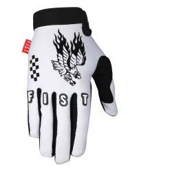 FIST cimdi Strapped Baxter Maiwald Soaring Eagle white/black 