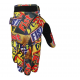 FIST cimdi bērnu Lil Fist Kids Chockies yellow/red/blue 