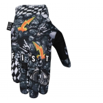 FIST cimdi bērnu Lil Fist Kids Quakers dark grey/white 