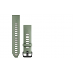 GARMIN siksna pulkstenim Quickfit 20mm Silicone light green/grey