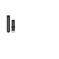 GARMIN siksna pulkstenim Forerunner 955 22mm Silicone black/silver