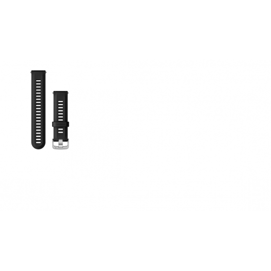 GARMIN siksna pulkstenim Forerunner 955 22mm Silicone black/silver