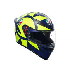 AGV ķivere K1 S Soleluna 2018 yellow/blue 