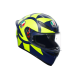 AGV ķivere K1 S Soleluna 2018 yellow/blue 