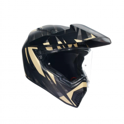 AGV ķivere AX9 Steppa matt carbon/grey/sand 