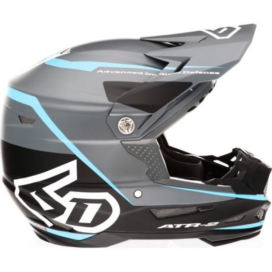 6D ķivere ATR-2 Alpha matt cyan/grey/black 