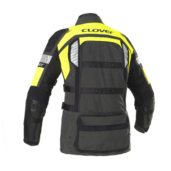 CLOVER jaka Crossover 4 WP Airbag dark grey/black/yellow 