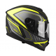 LAZER ķivere Rafale Hexa black/yellow matt 