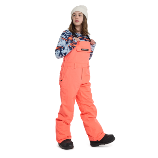 BURTON bikses Kids Skylar 2L Bib orange 