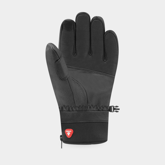 RACER cimdi 90 Leather 2 black/black 