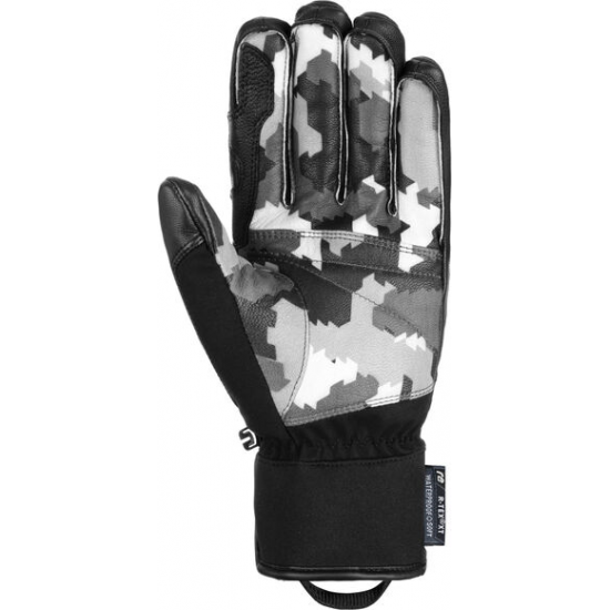 REUSCH cimdi Marco Schwarz black/grey camo 