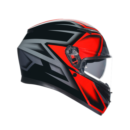 AGV ķivere K3 Compound black/red 