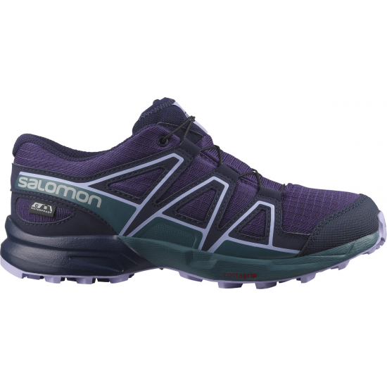 SALOMON apavi Speedcross CSWP J violet/pink/blue 