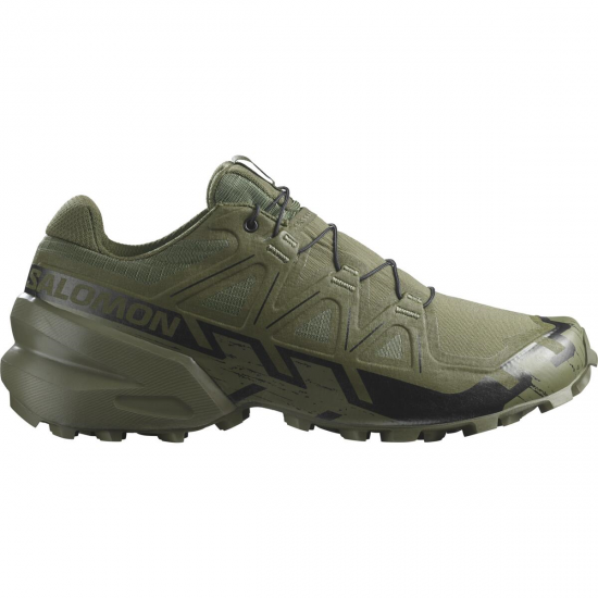 SALOMON taktiskie apavi Speedcross 6 Forces ranger green/black 