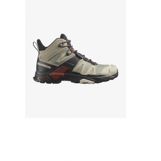 SALOMON apavi X Ultra 4 Mid GTX grey/black/red 