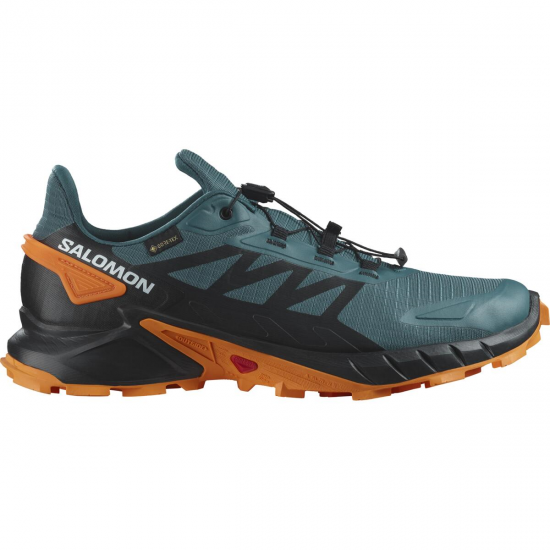 SALOMON apavi Supercross 4 GTX blue/black/orange 