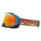 OAKLEY MX brilles Airbrake blue crackle w/prizm torch