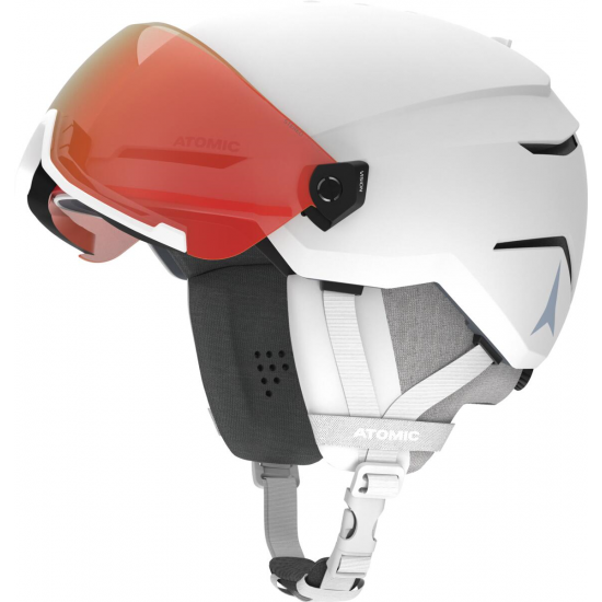 ATOMIC ķivere Savor Visor Photo white w/red ID HD PH C1-3 