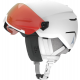 ATOMIC ķivere Savor Visor Photo white w/red ID HD PH C1-3 