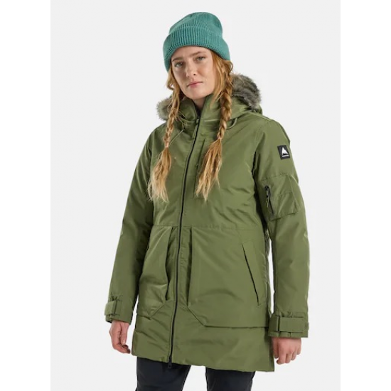 BURTON jaka WNS Saxton Parka green 