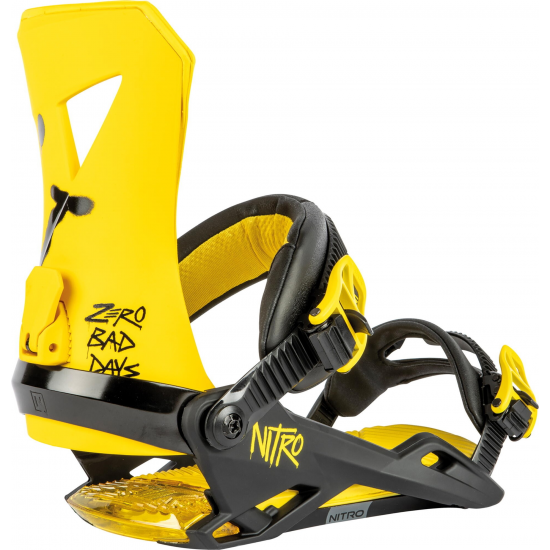 NITRO stiprinājumi Zero yellow/black 