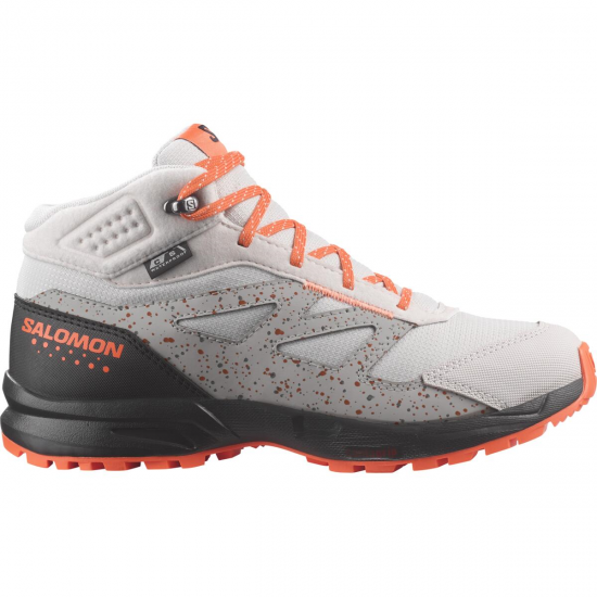 SALOMON apavi Outway Mid CSWP J grey/orange 