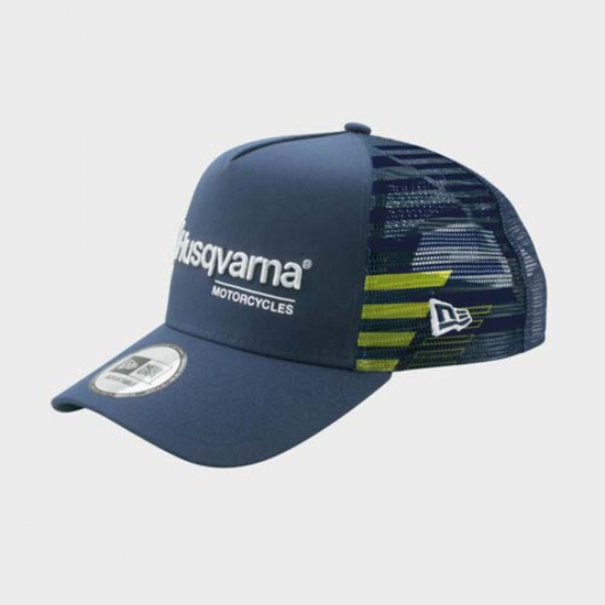 HUSQVARNA cepure Team Trucker Cap blue/yellow