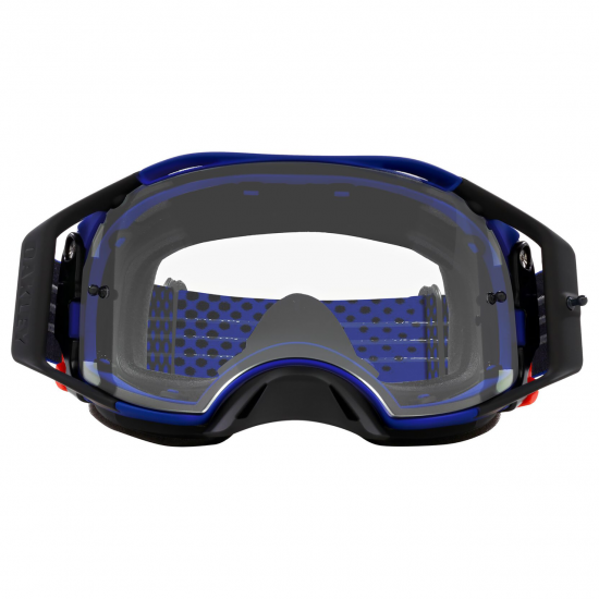 OAKLEY MX brilles Airbrake Moto B1B blue w/clear