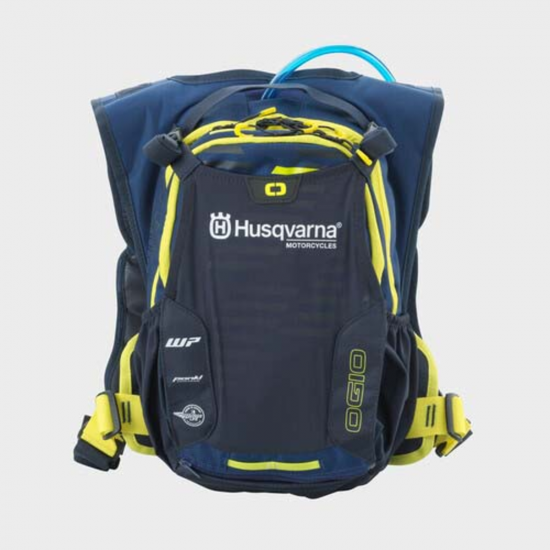 HUSQVARNA soma muguras H2O Team Baja Hydration blue/yellow