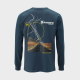 HUSQVARNA krekls Limitless Longsleeve navy blue 