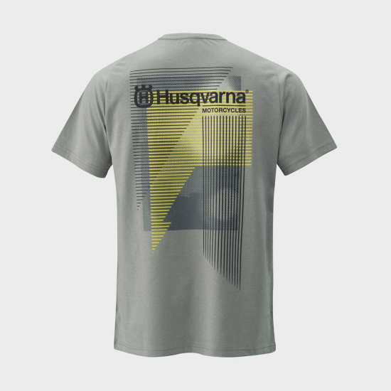 HUSQVARNA t-krekls Railed Tee grey 