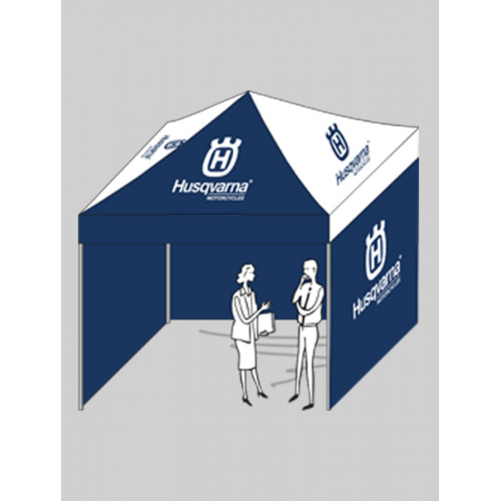 HUSQVARNA telts jumts HUS 3x3 blue/white