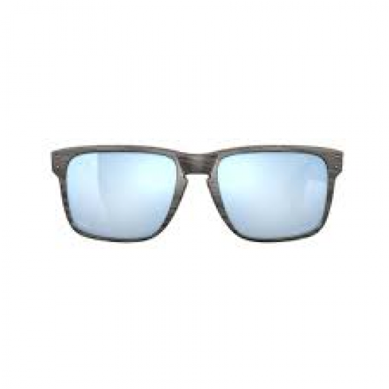 OAKLEY saulesbrilles Holbrook woodgrain w/prizm deep water polar