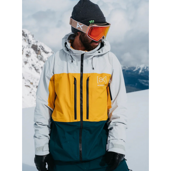 BURTON jaka AK Gore Swash grey/yellow/dark blue 