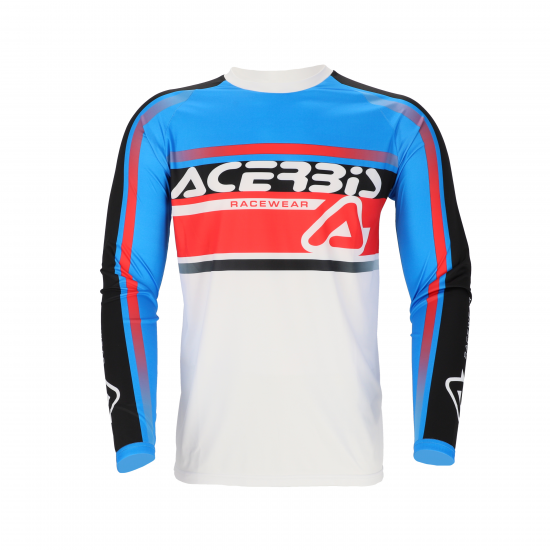 ACERBIS džersija MX Linear Lugo white/blue 