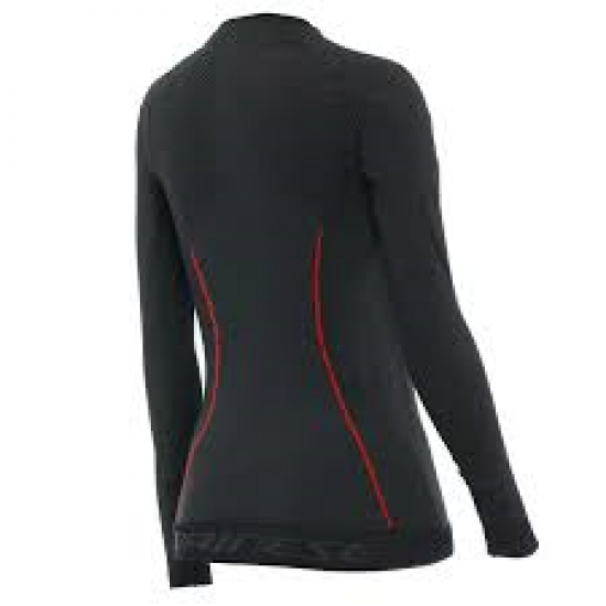 DAINESE termokrekls LS WMN black/red 