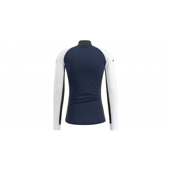 SWIX distanču slēpošanas jaka RaceX Classic Half Zip dark blue/white 