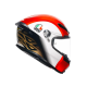 AGV ķivere K6 S SIC58 white/red/black 